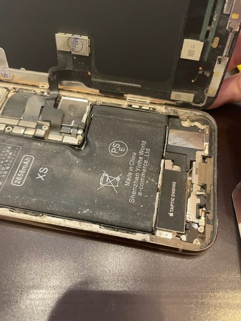 水没復旧修理パーツ交換iPhoneX